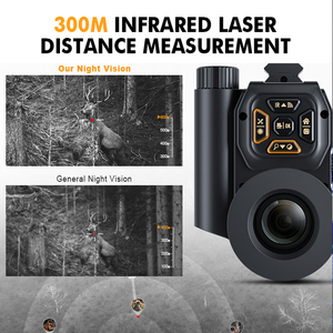 열 링 HD 핸드 헬드 주야간 사용 가능 맞춤형 적외선 스포팅 디지털 야간 투시경 범위 - Product Image 4