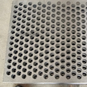 Servicio de Corte de Láminas y Placas de Malla Metálica Perforada Galvanizada de 1 mm de Espesor, Certificación ISO9001, para Decoración Arquitectónica - Product Image 2
