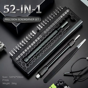 <b>Precision</b> <b>Screwdriver</b> <b>Set</b> 52 In 1 Chrome Vanadium Steel P1026 For Mobile Phone Computer Repair - Product Image 1