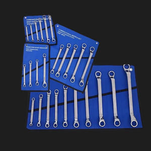 Portable 6pcs Customizable Double Head Ring Wrench <strong>Set</strong> Metric Carbon Steel Auto Repair <strong>Spanner</strong> Kit with OEM Support - Product Image 1