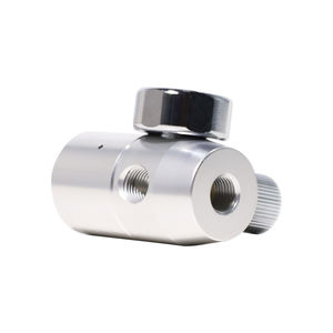 Regulador de CO2 con rosca interna 3/8-24UNF, con orificio de 1/8 NPT y válvula de encendido/apagado para cilindros de 8g, 12g y 16g. - Product Image 5