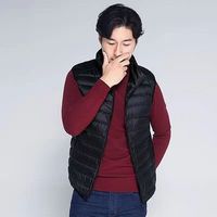 PASUXI En Gros Nouvelle Mode Automne Hiver Manteau en Laine Chaud d'Extérieur Col Montant Gilet de Costume Homme en Agneau Grande Taille