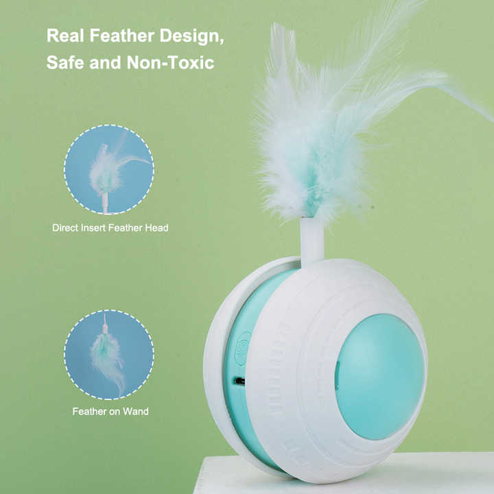 Juguete Gato Interactivo DIWUJI Juguetes Para Gatos: Bola