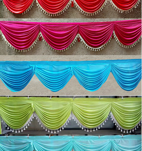 Buz İpek Kumaş Büyük Düğün Süslemeleri, Etkinlikler ve Fotoğraf Arka Planları için - Product Image 6