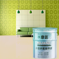 Kit d'époxy pour sol de garage, résine époxy industrielle antistatique, application au pinceau pour usine électronique
