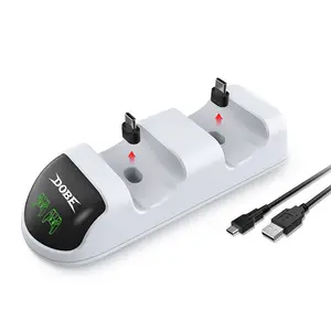 New DOBE TP5-0506 Dual Charging Dock PS5 Charger Station Stand for Playstation5 Wireless Gamepad Joystick PS Chargers