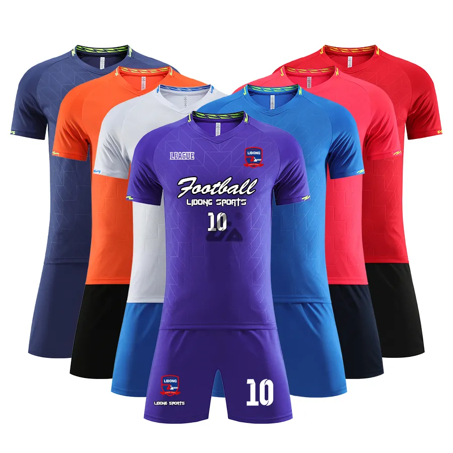 LiDong-camisetas de fútbol para adultos, camiseta de entrenamiento deportivo de Tailandia, Oem Odm, camiseta de manga corta de fútbol, venta al por mayor