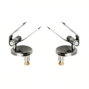 Kit de charnières extensibles en acier inoxydable Mod S02 pour siège de toilette - Product Image 3