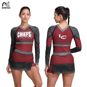 ชุดเชียร์ลีดเดอร์สวยงามสำหรับขายส่ง ปี 2026 ชุดแสดงสำหรับสาวๆ ชุดยูนิฟอร์มเชียร์ลีดเดอร์ - Product Image 6