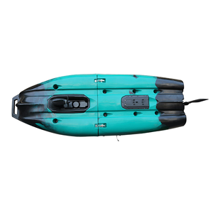 Nhựa Ghế Đơn Ngồi Trên Đầu Gấp Có Thể Tháo Rời Câu Cá Kayak 2 Mảnh Modular Canoe Với Vây Đạp Kayak Cánh Quạt Đạp Kayak - Product Image 3
