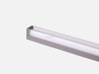 Luz LED Lineal de Superficie para Gabinete de Baño, Iluminación de Estante Trasero y Efecto de Estante Flotante, 12V, Pantalla de Plástico YB1037-22