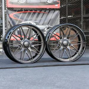 Ruedas Forjadas de Aluminio de 2 Piezas SAiLen, Diseño Cóncavo Profundo Personalizado, Remaches Mecanizados, Compatibilidad Universal para Audi PCD LT265 65R17 - Product Image 4