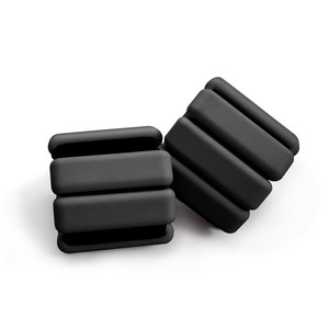 Poids de poignet et de cheville en silicone personnalisables avec logo, réglables, pour bras et jambes, avec bracelet et bande avec logo, vente en gros - Product Image 2