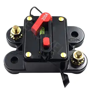 New 200 AMP 12V DC CIRCUIT BREAKER REPLACE FUSE 200A 12/24V DC