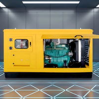 Générateur diesel haute efficacité, puissance de pointe 20kW-100kW, alternateur sans balais, groupe électrogène diesel pour alimentation hors réseau et îles