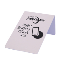 Tarjeta NFC con Impresión Personalizada para Reseñas de Google, Tarjeta de Reseñas de Redes Sociales, Etiquetas RFID con Chip AES, Tarjeta de Regalo para Acceso a Enlaces