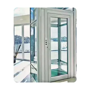 Recommend residential elevator 400KG load easy installed modern China large capacity 220v 380v mini home lift for sale