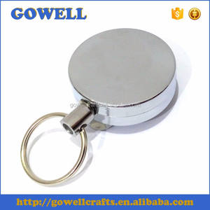 Bobines d'insigne en alliage de zinc en métal d'agrafe de ceinture forte résistante avec le porte-clés - Product Image 5