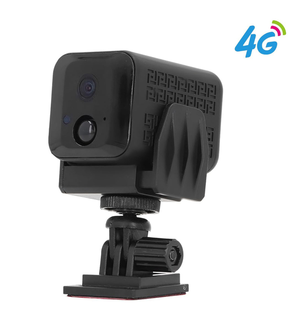 Low Power Consumption 4MP HD Rechargeable 4G IR Night Surveillance WiFi Mini Camera Security Camera 1080P Motion Alarm Camcord