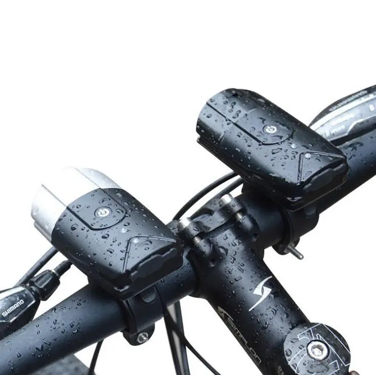 Bike Torch 1000 Lumen Rainproof Safty Helmet With Led Light Rechargeable Flashlight Bike Mount