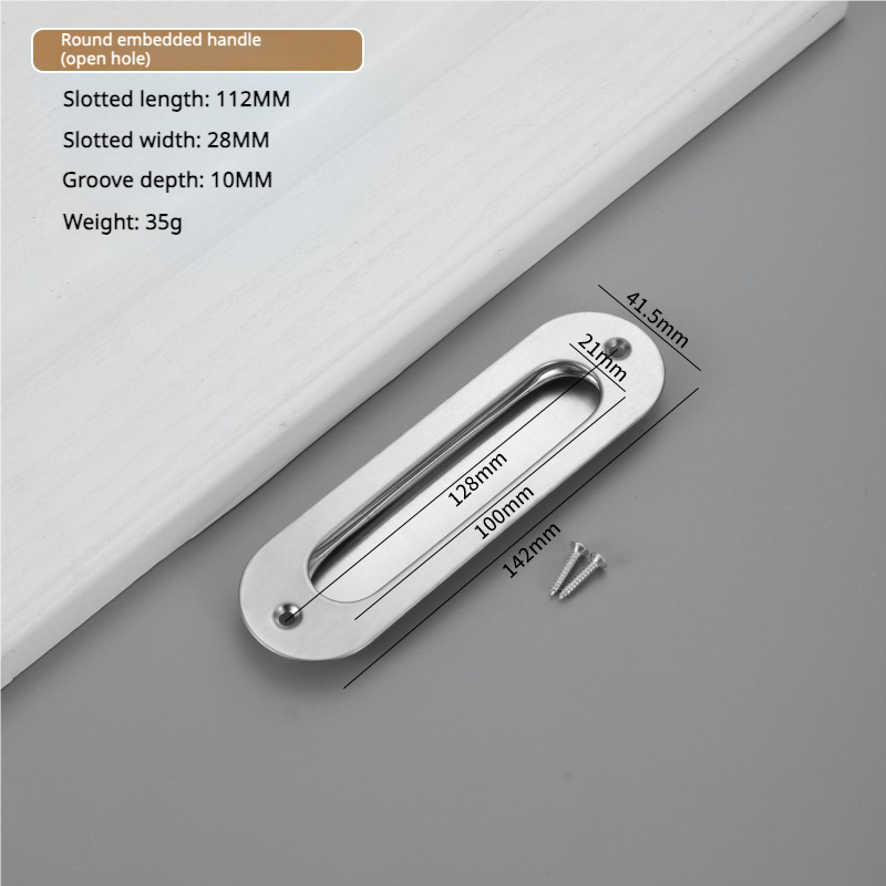 128 hole spacing = ellipse (open hole)