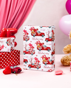 Romantic Valentine's Day gift wrapping <b>paper</b> Romantic wedding wrapping <b>paper</b> Christmas festival gift wrapping <b>paper</b> - Product Image 2