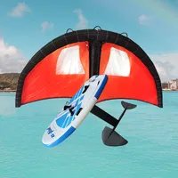 Placa inflável da folha de hidrofolha, esportes aquáticos, surfe, conjunto de três peças