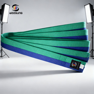 Cinturón de <span class=keywords><strong>Jiu</strong></span> <span class=keywords><strong>Jitsu</strong></span> Personalizado Woosung, Cinturón de Taekwondo y Judo de Buena Calidad y Duradero - Product Image 4