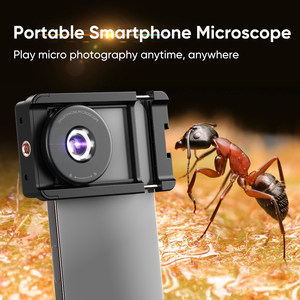 HD teléfono inteligente Microscopio Electrónico Digital biológico para <span class=keywords><strong>iPhone</strong></span> 15 pro Max CPL lente Detección de tela de piel - Product Image 2