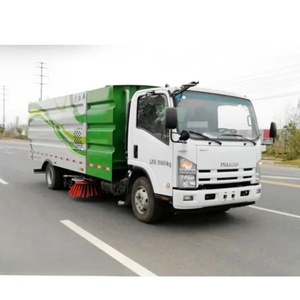 Camión de Limpieza de Carreteras con Aspiradora ISUZU 700P de 8 Toneladas y 10T con Tanque de Agua para Calles Urbanas y Pistas de Aeropuertos - Product Image 2