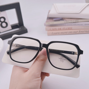 Alta Qualidade TR90 Square Optical Eyewear Moda Personalizável Óculos Quadros <span class=keywords><strong>Dark</strong></span> Color Paint Plant Custo de Fábrica
