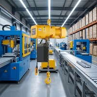 Palans électriques à chaîne en aluminium moulé, avec câble ou télécommande, pour levage industriel