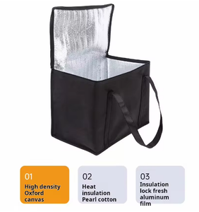 Bolsa Térmica Grande Personalizada para Comestibles, Bolsa Refrigerante para Almuerzo, Bolsa de Transporte para Entrega de Alimentos - Product Image 6