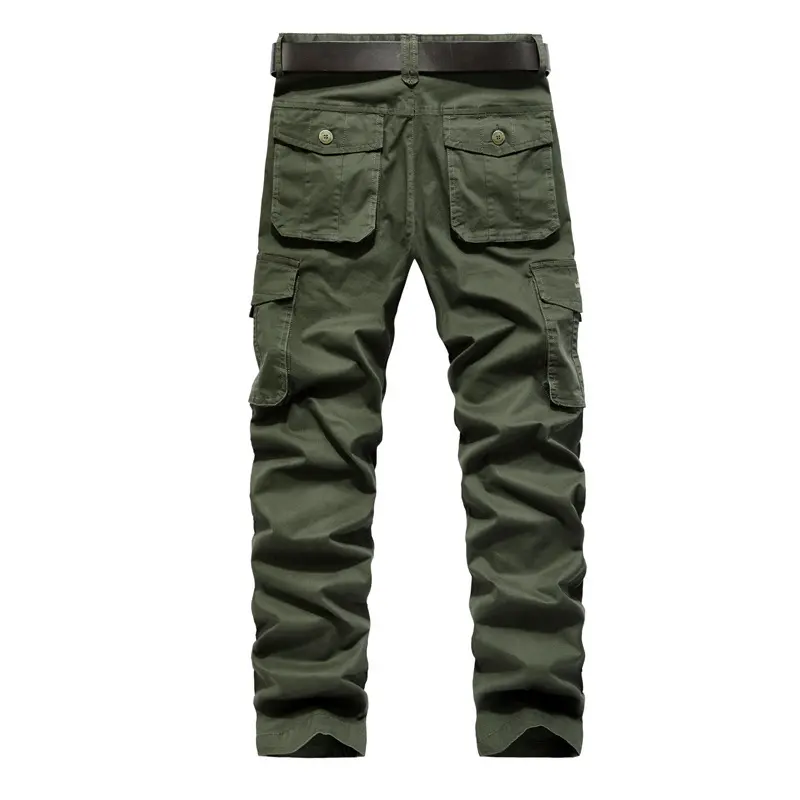 Men's Cargo Pants Plus Size Pockets Casual Pants