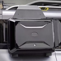 Boîte de rangement latérale STAR noire verrouillable en ABS pour fenêtre, installation facile pour Jetour Traveler 2023-2025