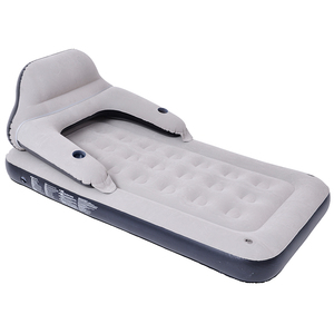 Colchón inflable para asiento trasero de coche, cama de viaje, colchón inflable doble con respaldo integrado, venta al por mayor - Product Image 4
