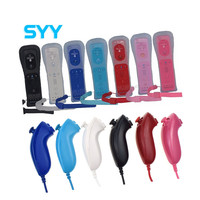 Télécommande SYY 2 en 1 Nunchuck pour accessoires Nintendo WII Motion Plus