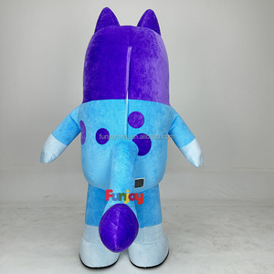 כחול מתנפחים בינגו כלב mascot תחפושת למבוגרים חיה כלב כלב מן העולם הקריקטורה - Product Image 2