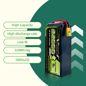 แบตเตอรี่กึ่งแข็งความหนาแน่นสูง 320wh/kg 350wh/kg จากจีน ขายดี 16000mah 22000mah 30000mah 32000mah สำหรับโดรน UAV - Product Image 1