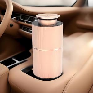 Top vendite intelligente Auto di lusso in alluminio profumo profumo olio diffusore Auto <span class=keywords><strong>Aroma</strong></span> olio essenziale diffusore aromaterapia