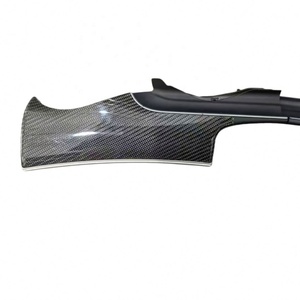 Repuesto para <span class=keywords><strong>Mercedes</strong></span>-Benz: Kit de molduras interiores de fibra de carbono para el marco y panel del salpicadero central de las puertas, compatible con los modelos W238, <span class=keywords><strong>E220</strong></span>, E320, E200 - Product Image 6