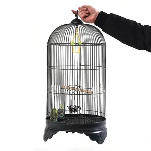 2021 New Design Customized Black Big Outdoor Quail Bird Cage