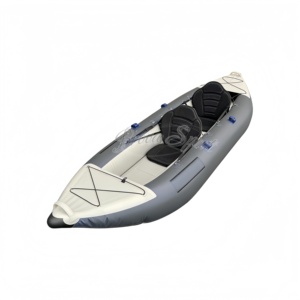 <span class=keywords><strong>Kayak</strong></span> Inflable <span class=keywords><strong>Doble</strong></span> de 420 cm, Más Vendido, con Asientos Negros, Certificado CE, para Pesca y Deportes Acuáticos - Product Image 4