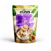 Op maat gemaakte, hersluitbare voedselverpakking, staande pouch met ritssluiting, kraft ziplock zak voor noten, snacks en gedroogd fruit.