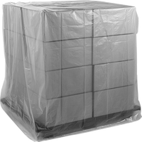 Film de protection souple de haute qualité au meilleur prix, résistant à l'humidité, en PE, imperméable, transparent, noir, pour emballage de palettes