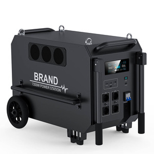 Station d'alimentation portable 7200W 9700Wh avec batterie LiFePO4, charge solaire, système de stockage d'énergie, fabricant - Product Image 6