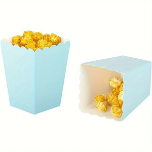 Cajas de Palomitas de Maíz Rosadas, Mini Cajas de Papel para Palomitas, Cajas de Cartón Desechables para Fiestas, Porta Dulces para Noches de Cine, Cumpleaños y Bodas - Product Image 2