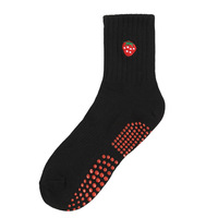 Chaussettes de Pilates confortables toute la journée, mignonnes, antidérapantes, personnalisées avec broderie, durables, chaussettes de Pilates mi-mollet