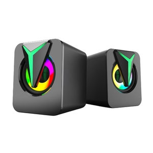 Nuevas llegadas RGB iluminación colorida <span class=keywords><strong>altavoz</strong></span> <span class=keywords><strong>de</strong></span> <span class=keywords><strong>ordenador</strong></span> <span class=keywords><strong>de</strong></span> escritorio mini <span class=keywords><strong>altavoz</strong></span> <span class=keywords><strong>para</strong></span> juegos - Product Image 2