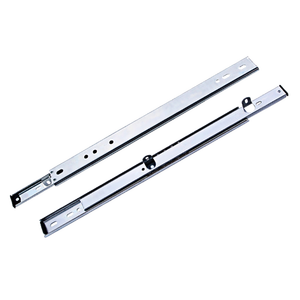 Glissières de tiroir d'armoire à outils muettes à double extension <span class=keywords><strong>pour</strong></span> armoire à clavier - Product Image 2
